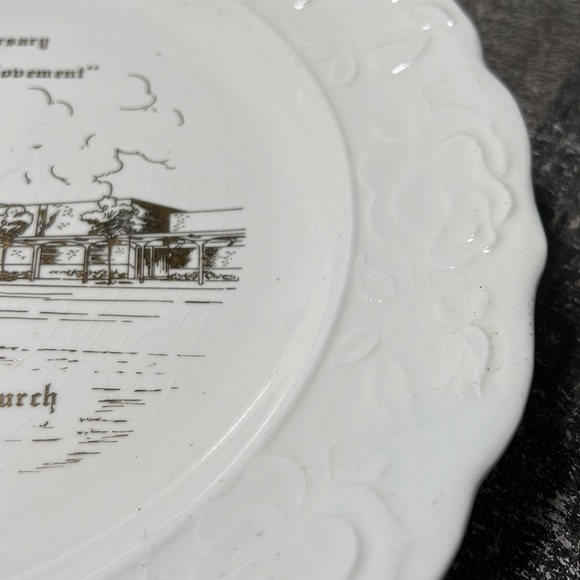 40th Anniversary "Monument or Movement" Assembly of God Church Plate - Picture 3 of 5